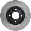 Picture of StopTech Power Slot 93-00 Honda Civic DX w- Rr Drum Brakes Front Right Rotor
