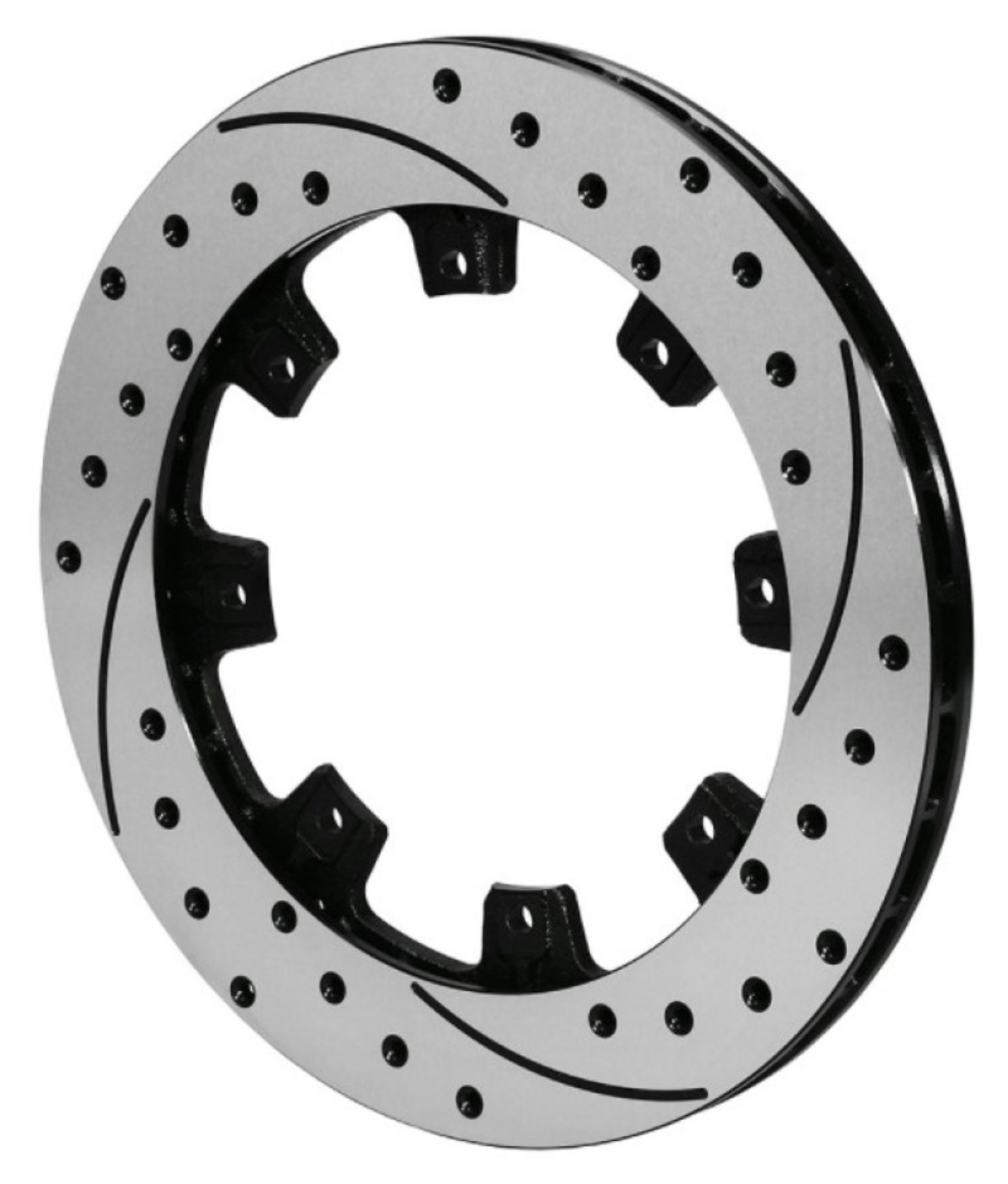 Picture of Wilwood Rotor-ULHP Iron RH-SRP BLK Drl 12-19 x -810 - 8 on 7-78in
