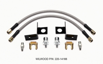 Picture of Wilwood Flexline Kit 14 inch -3 M10-1-00 IF 1-8 NPT Straight