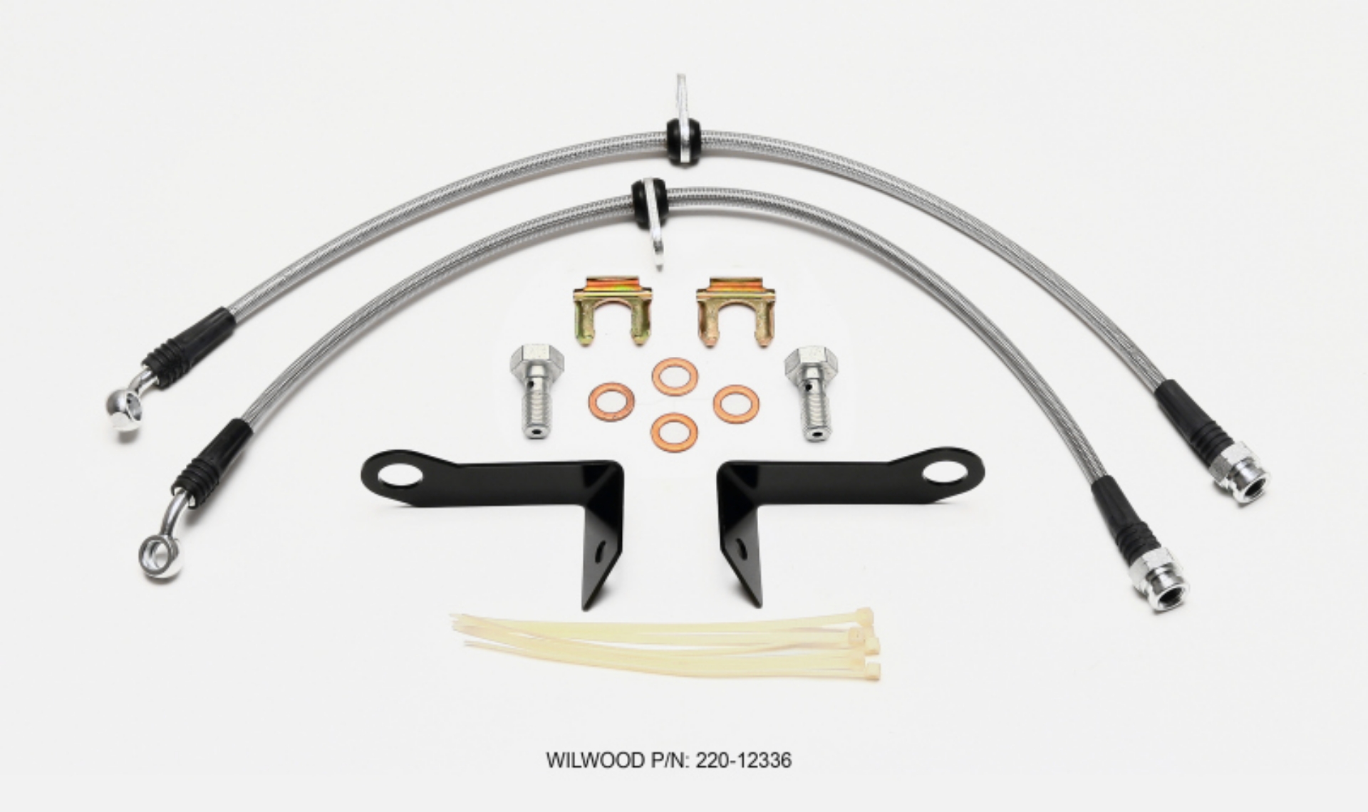 Picture of Wilwood Flexline Kit Rear 07-11 Ford Mustang GT w- ABS OE Replacement