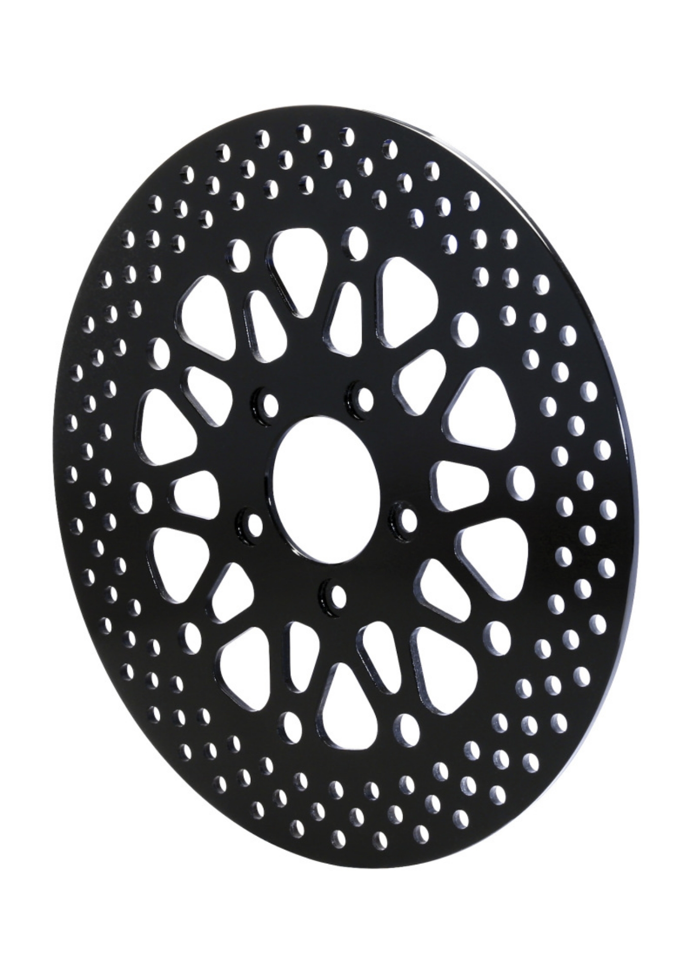 Picture of Wilwood Rotor-Front-Harley-Davidson Motorcycle 2000-07 Black Finish 11-50 x -196 - 5 on 3-25in