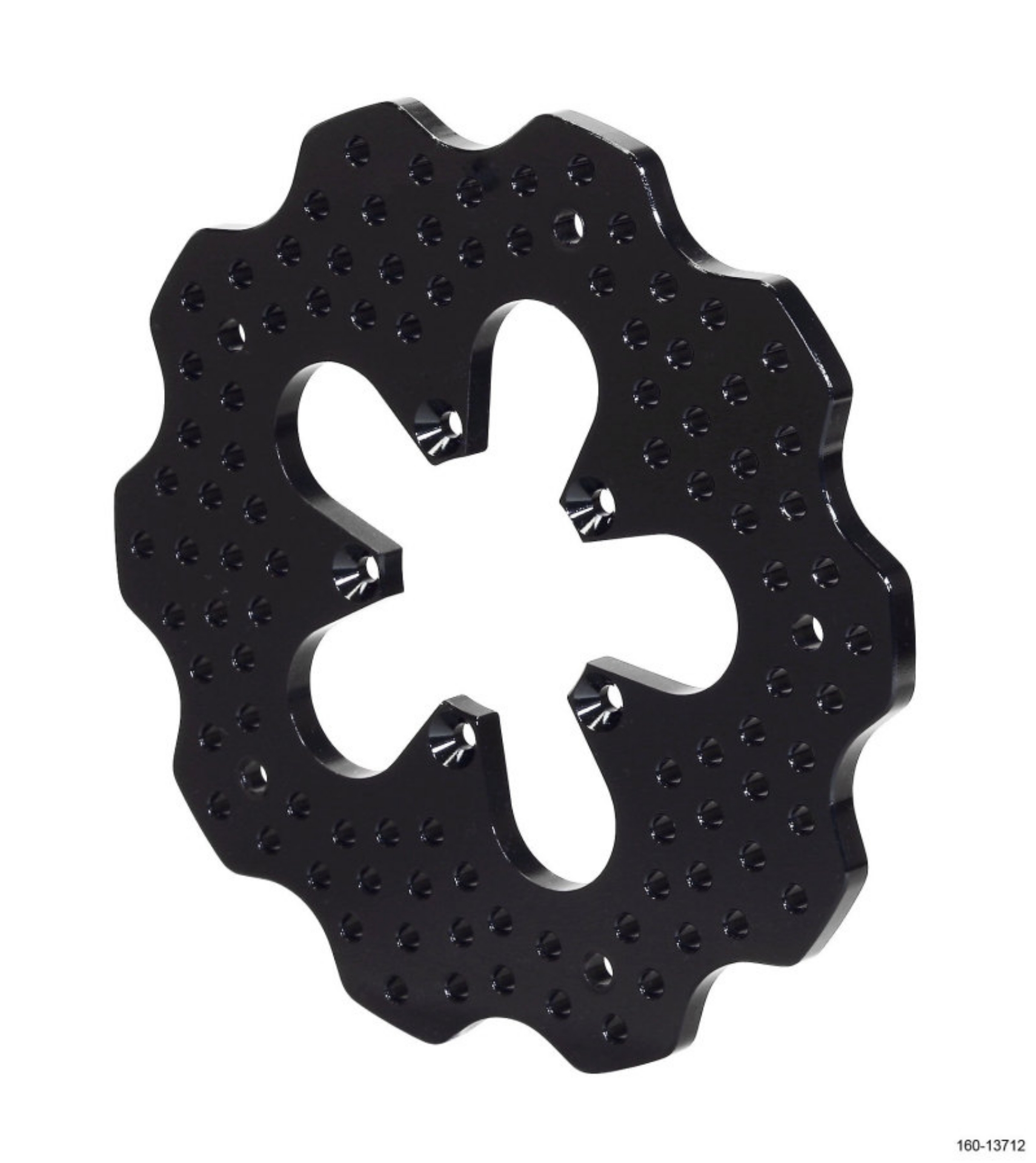Picture of Wilwood Rotor-Alum Micro Fr--Drilled-Scalloped 7-00 x -250 - 5 on 2-375in