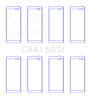 Picture of King Engine Bearings Toyota Ford ZETEC 1-6L-1-8L-2-0L Performance Rod Bearing Set