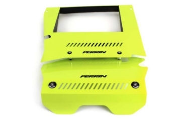 Picture of PERRIN 15-21 Subaru WRX Engine Cover Kit Intercooler & Pulley Covers Incl- - Neon Yellow
