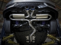 Picture of aFe Takeda 3in 304 SS Cat-Back Exhaust System w- Blue Tips 2017 Honda Civic Si I4 1-5L t