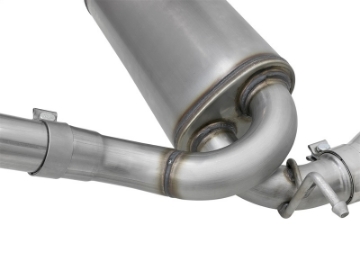 Picture of aFe Rebel Series 2-5in 409 SS Cat-Back Exhaust w- Polished Tips 07+ Jeep Wrangler JK V6 3-6L-3-8L