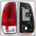 Picture of Spyder 97-03 Ford F150 Stylsd- F250 V3 Light Bar LED Tail Lights - Red-Clr ALT-YD-FF15097V3-LBLED-RC