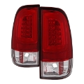 Picture of Spyder 97-03 Ford F150 Stylsd- F250 V3 Light Bar LED Tail Lights - Red-Clr ALT-YD-FF15097V3-LBLED-RC