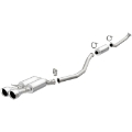 Picture of MagnaFlow 2017+ Honda Civic 1-5L 409 SS Single Exit Polished 4-5in Dual Tips Cat-Back Exhaust