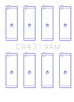 Picture of King Engine Bearings Toyota 1RZ Connecting Rod Bearing Set