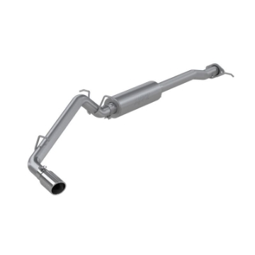 Picture of MBRP 17+ Chevrolet Colorado 2-5L-3-6L 3in Cat Back Single Side Exit w- 4in Tip - AL