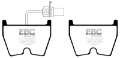 Picture of EBC 17-18 Audi RS3 Yellowstuff Front Brake Pads