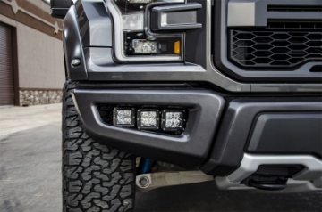 Picture of N-Fab LBM Bumper Mounts 2017 Ford Raptor - Tex- Black