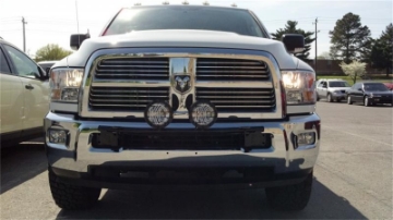 Picture of N-Fab Light Bar 10-17 Dodge Ram 2500-3500 - Gloss Black - Light Tabs