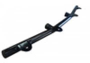 Picture of N-Fab Light Bar 12-15 Toyota Tacoma - Gloss Black - Light Tabs w-o License Plate Tabs
