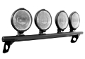 Picture of N-Fab Light Bar 2017 Ford F250-F350 Super Duty w- Adaptive Cruise Control - Tex- Black - Light Tabs