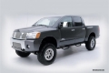 Picture of N-Fab Nerf Step 04-15 Nissan Titan Crew Cab - Gloss Black - Cab Length - 3in