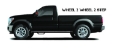 Picture of N-Fab Nerf Step 05-15 Toyota Tacoma Regular Cab 6ft Bed - Tex- Black - W2W - 2in
