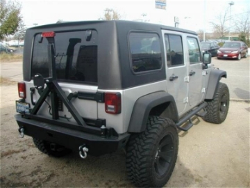 Picture of N-Fab Nerf Step 07-17 Jeep Wrangler JK 4 Door All - Tex- Black - W2W - 3in