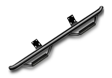 Picture of N-Fab Nerf Step 09-14 Ford F-150-Raptor-Lobo SuperCab - Tex- Black - Cab Length - 3in