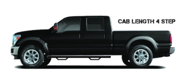 Picture of N-Fab Nerf Step 09-17 Dodge Ram 1500 Crew Cab - Tex- Black - Cab Length - 3in