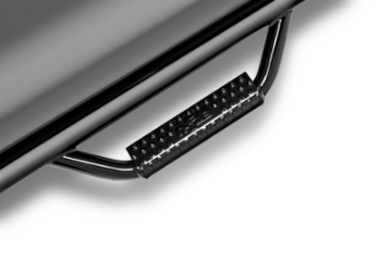 Picture of N-Fab Nerf Step 16-17 Toyota Tacoma Double Cab 5ft Bed - Gloss Black - W2W - 3in
