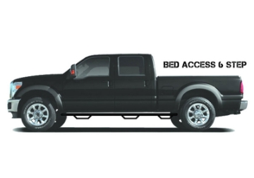 Picture of N-Fab Nerf Step 2017 Ford F-250-350 Crew Cab 8ft Bed - Tex- Black - Bed Access - SRW - 3in
