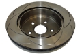 Picture of DBA 07-10 Lexus IS350 Rear Slotted Street Series Rotor