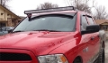 Picture of N-Fab Roof Mounts 09-17 Dodge Ram 2500-3500 10-14 1500 - Gloss Black - 50 Series