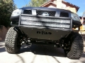 Picture of N-Fab RSP Front Bumper 04-15 Nissan Titan-Armada - Gloss Black - Direct Fit LED