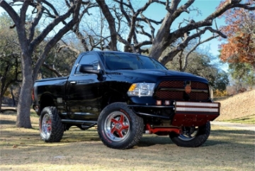 Picture of N-Fab RSP Front Bumper 09-17 Dodge Ram 1500 - Gloss Black - Direct Fit LED
