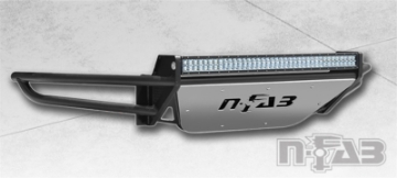 Picture of N-Fab RSP Front Bumper 14-15 Chevy 1500 - Gloss Black - Direct Fit LED