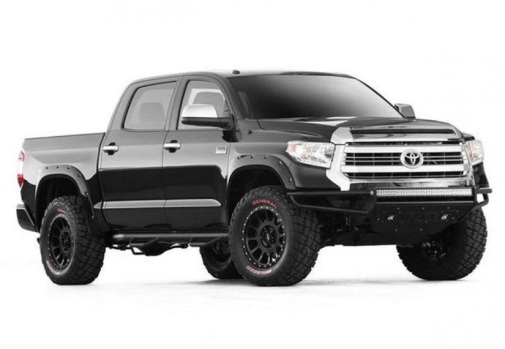 Picture of N-Fab RSP Front Bumper 14-17 Toyota Tundra - Gloss Black - Direct Fit LED