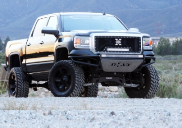 Picture of N-Fab RSP Front Bumper 14-17 Toyota Tundra - Tex- Black - Direct Fit LED