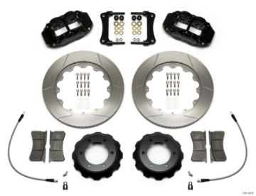 Picture of Wilwood Narrow Superlite 6R Front Kit 14in Slotted Rotor w- Lines 05-15 Toyota Tacoma
