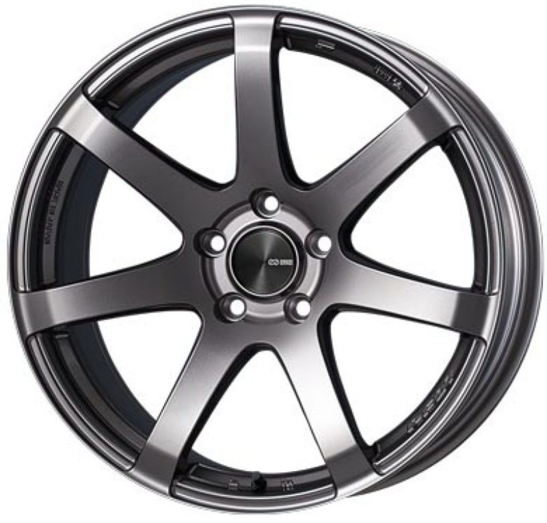 Picture of Enkei PF07 17x8-5 5x114-3 55mm Offset 75mm Bore Dark Silver Wheel