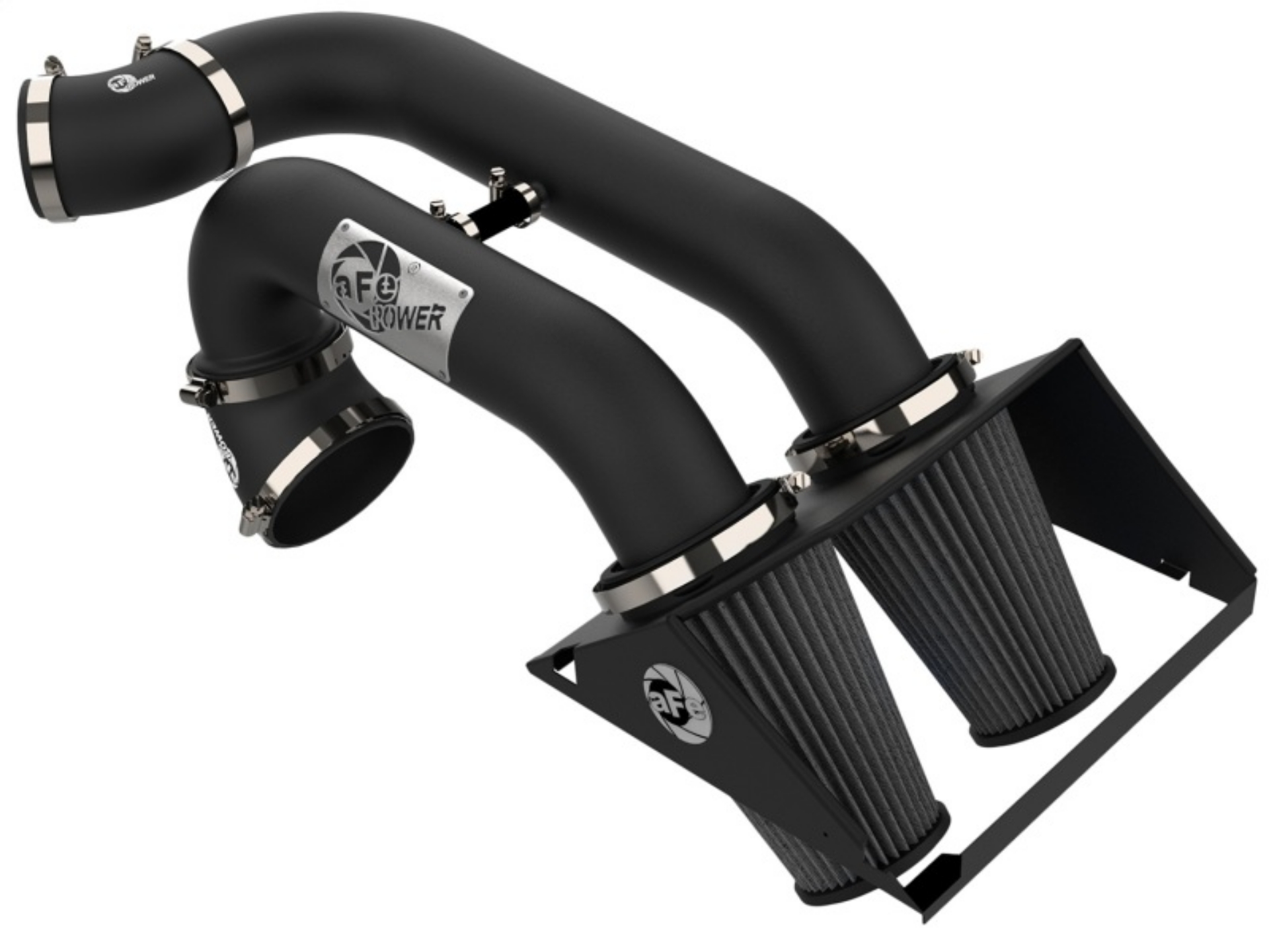 Picture of aFe Magnum FORCE Stage-2 Pro DRY S Cold Air Intake System 15-17 Ford F-150 V6 2-7L tt