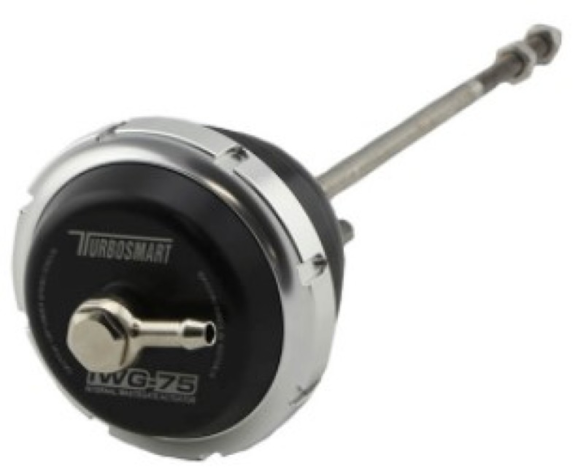 Picture of Turbosmart IWG75 Borg Warner EFR Twin Port B2 Single-Twin Scroll 160mm Rod 26 PSI Black IWG Actuator