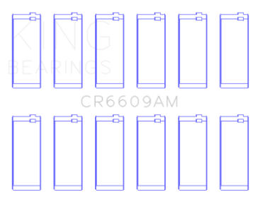 Picture of King Engine Bearings BMW M30-M32-B35 Performance Rod Bearing Set