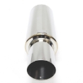 Picture of BLOX Racing 63-5mm N1 304 SS Universal Exhaust Muffler w- Straight Tip