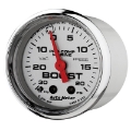 Picture of Autometer Marine Chrome Ultra-Lite 2-1-16in 0-30 HG - 0-20 PSI Vacuum - Boost Gauge