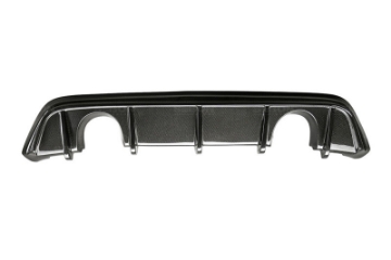 Picture of Seibon 15-16 Ford Focus OE-Style Carbon Fiber Rear Bumper Lip