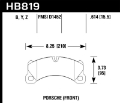 Picture of Hawk 11-13 Porsche Cayenne HPS 5-0 Front Brake Pads