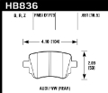 Picture of Hawk 15-17 Volkswagen Golf - 15-16 Volkswagen Golf GTI HPS 5-0 Rear Brake Pads