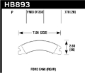Picture of Hawk 08-16 Ford E-450 Super Duty Super Duty Street Rear Brake Pads