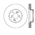 Picture of StopTech Power Slot Slotted 99-08 Acura TL STD Caliper - 01-03 CL - 04-09 TSX Front Left Rotor