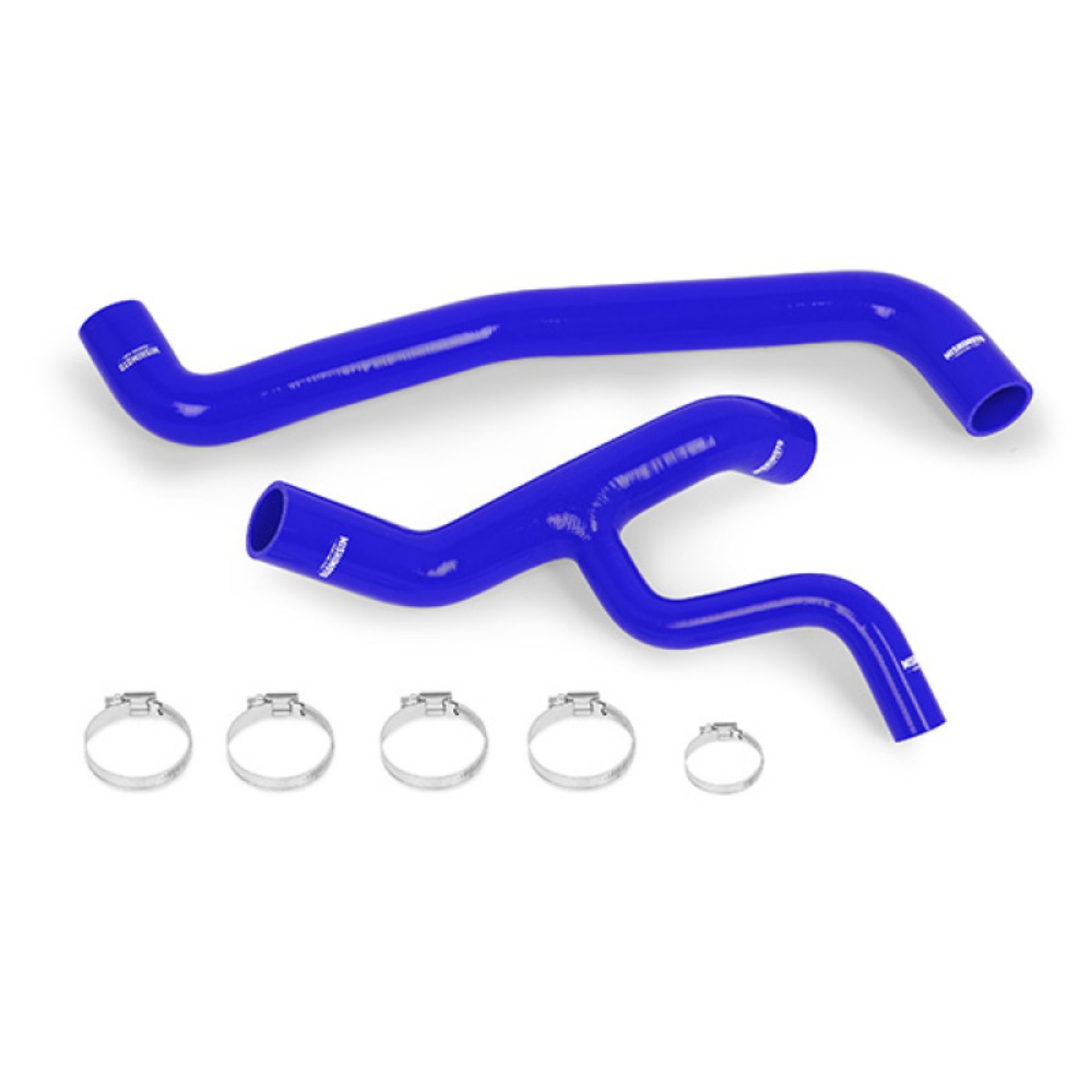 Picture of Mishimoto 97-04 Ford F-150 5-4L V8 w-o Oil Cooler Blue Silicone Radiator Hose Kit