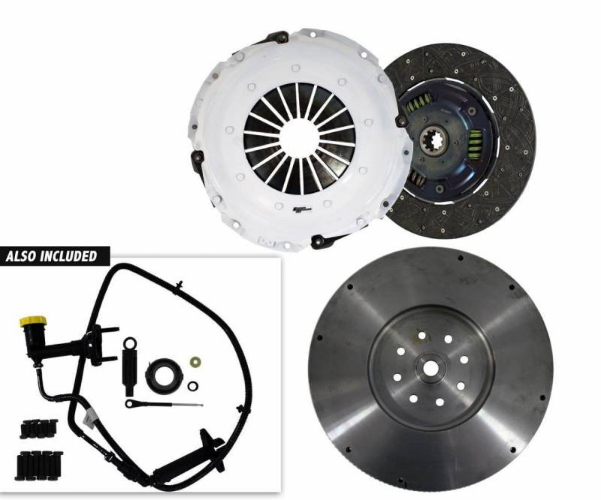 Picture of Clutch Masters 07-16 Dodge Ram 2500-3500 6-7L w-G56 Trans FXT100 Sprung Organic Clutch Kit w-FW