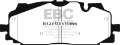 Picture of EBC 17-24 Audi RS4 2-9TT - 21-24 Audi RS3 2-5T Yellowstuff Front Brake Pads