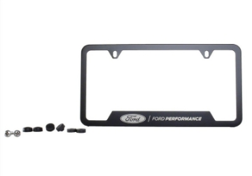 Picture of Ford Racing Stainless Steel Ford Performance License Plate Frame - Black